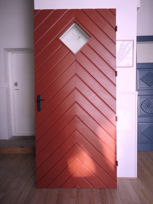 Enkel panelytterdörr YD1-G11-3K