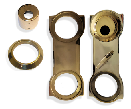 Rundcylinderkit Kultur mässing. Finns även i nickel